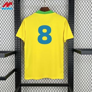 เสื้อฟุตบอลย้อนยุค BR คุณภาพสูงสำหรับผู้ใหญ่ ปี 2026 ขายดี ราคาถูก สไตล์ไทย คลาสสิค แบบกำหนดเองได้ เสื้อฟุตบอลวินเทจ แขนสั้น - Product Image 1