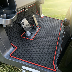 Tapis de sol pour chariot de golf personnalisé en caoutchouc, couverture intégrale, imperméable, antidérapant, pour Club EZGO Yamaha - Product Image 1