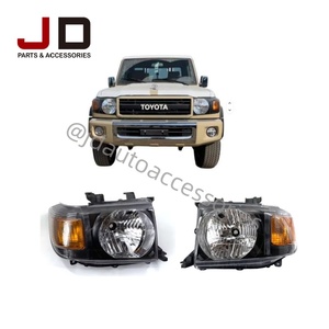 JD AUTO Faro Anteriore in Plastica di Alta Qualità per Land Cruiser 2007-2023 LC70 LC76 LC79 FJ70 FJ75 FJ76 FJ79 - Product Image 6