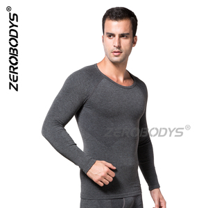 W067 Thermal Underwear Seamless HEATMAX Compression Thermo <strong>Top</strong> Slimming Plus Size Body Shaper <strong>Heat</strong> Underwear for Man - Product Image 3