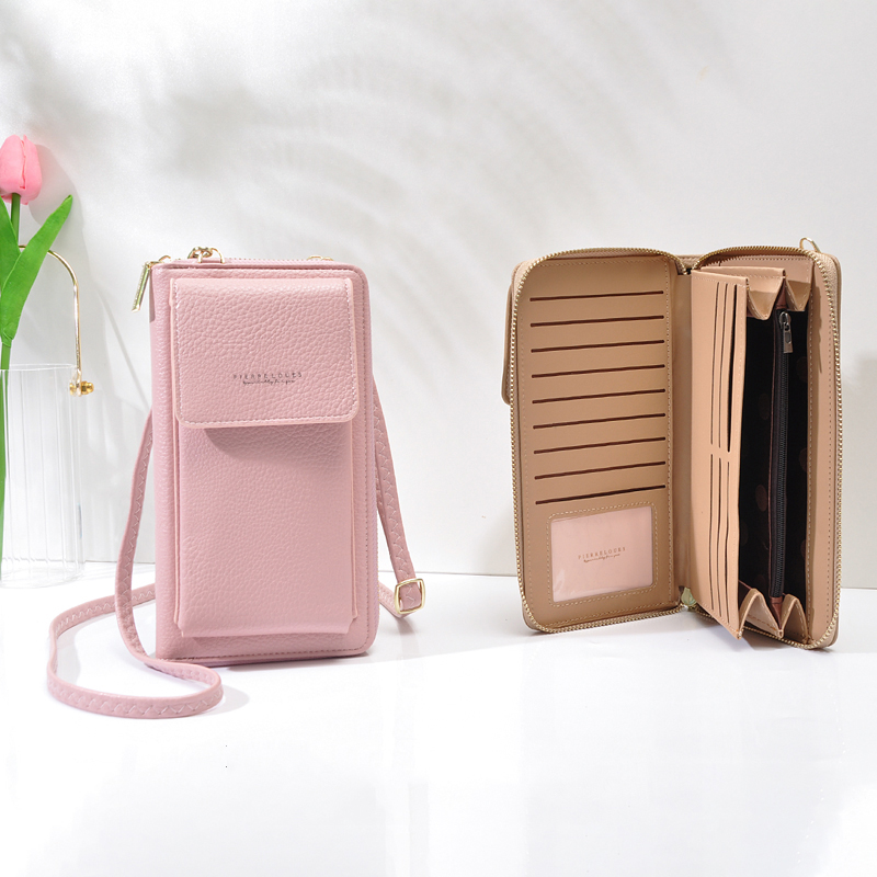Sac à Bandoulière Pour Femme – Pochettes Portefeuille Multifonction – Étagère Pour Téléphone – Style Vintage