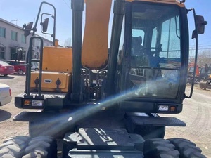 Excavatrice sur pneus Hyundai 210W-9VS d'occasion d'origine en bon état 210 210w-9 215-9t 215-9vs 220lc-9t 220lc - Product Image 4