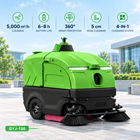 Robot de nettoyage de sol robotisé, robot de nettoyage commercial extérieur, balayage de route pour parking souterrain