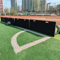 Équipement d'entraînement de football de mur de rebondisseur de football pliable portable avec panneau de rebondissement