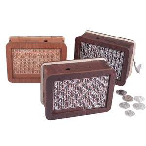 <span class=keywords><strong>Caja</strong></span> <span class=keywords><strong>de</strong></span> <span class=keywords><strong>Ahorro</strong></span> <span class=keywords><strong>de</strong></span> Madera Clásica <span class=keywords><strong>de</strong></span> Alta Gama Personalizada con Bolígrafo para el Reto <span class=keywords><strong>de</strong></span> <span class=keywords><strong>Ahorro</strong></span> <span class=keywords><strong>de</strong></span> Dinero, Regalo <span class=keywords><strong>de</strong></span> Cumpleaños o <span class=keywords><strong>Navidad</strong></span> para Niños - Product Image 1