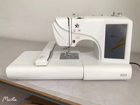 Machine à coudre portative industrielle, pièces, broderie numérique, Machine à coudre