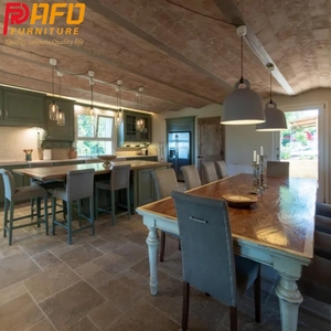 Sẵn Sàng Để Lắp Ráp Phong Cách Hiện Đại Hoàn Chỉnh Tủ Bếp Đặt Đảo Đồ Nội Thất Nhà Bếp Cho Biệt Thự - Product Image 6