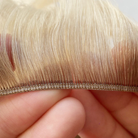 Extensions de cheveux Genius Weft invisibles, sans nœuds ni perte de cheveux, double trame, cuticules alignées, couleurs et longueurs variées, couleurs populaires
