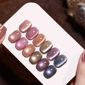 AILANUO Gel de Uñas Ojo de Gato de 9 Colores, Gel de Uñas Ojo de Gato OEM/ODM, Venta al por Mayor para Suministros de Manicura - Product Image 1