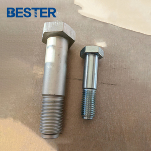 Inconel 617 602 UNS n06025 2.4633 hợp kim thép 625 690 718 một nửa đầy đủ chủ đề Hex bu lông và đai ốc - Product Image 5