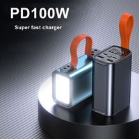 Power bank 60000mah chargeurs case station portable 20000mah 30000mah 60000mah powerbank pour téléphone portable