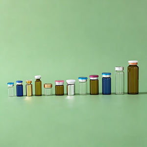 Vial de Vidrio Farmacéutico Ámbar con Protección UV, Ideal para Medicamentos Sensibles a la Luz, <span class=keywords><strong>Vacunas</strong></span> y Reactivos de Diagnóstico - Product Image 3