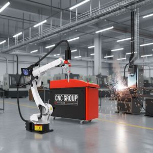 Robot industriel de soudage 2000 mm, charge utile 12 kg, robot 6 axes, bras robotisé pour acier au carbone - Product Image 1