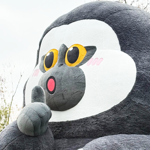 Mascotte gonflable personnalisée singe publicitaire, mascotte orang-outan gonflable, décoration gonflable babouin pour extérieur - Product Image 6