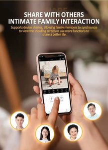 Interphone vidéo de haute qualité, appel bébé <span class=keywords><strong>WIFI</strong></span> avec moniteur, carte mémoire SD, application de contrôle à distance, caméra <span class=keywords><strong>WIFI</strong></span> - Product Image 5