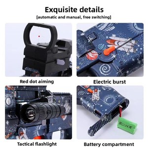 P90 Gelblaster Eléctrico de Alta Velocidad, Pistola de Agua de Plástico con Explosión de Bolas Blandas, Modelo Unisex - Product Image 2