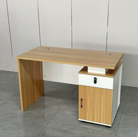 Bureau informatique moderne en bois de 1,2 mètre pour hôpitaux et immeubles de bureaux - un nouveau type de poste de travail de mobilier de bureau