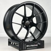 Jantes forgées BKU brossées pour Ford Mustang Shelby GT350 GT500 S650 S550 17 18 19 20 21 pouces 5x114.3 Jantes Muscle Car