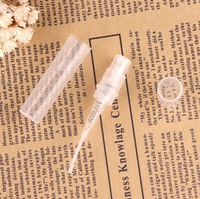 Mini bouteille atomiseur vide en plastique 2ml 3ml 5ml pression PP flacons de pulvérisation de parfum