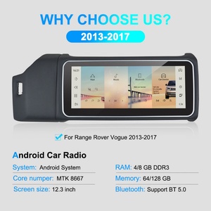 Navihua Android Car Radio GPS Navigation for Land Rover Range Rover Vogue L405 2013-2017 Multimedia CarPlay <b>Stereo</b> - Product Image 6