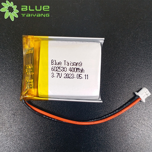 062035 LIPO 배터리 602530 3.7V 400Mah 충전 깊은 사이클 Lipo 배터리 BMS 3.7v 플랫 리튬 폴리머 배터리 400mah 4.2v - Product Image 1