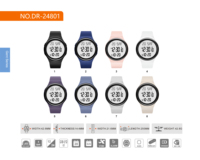 Montres numériques de luxe pour étudiants en mode, sport, grand écran LED, étanches 5M, bracelet en silicone détachable, fonction alarme, unisexe