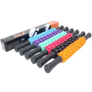 Massage Stick Roller Muscle Massager for Full Body Pain Relief, Relaxing, Myofascial Release, Deep Trigger on Legs, Arms, Back