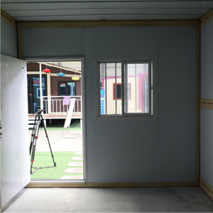 Maison de conteneur pliable personnalisée de 40 pieds avec structure concave-convexe World's Hit pour hôtels bureaux magasins - Product Image 6
