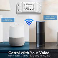 FY01 Tooya Interruptor de Circuito Inteligente Universal Tuya Zigbee Mesh con Diseño Deslizante, 10A, Control por Aplicación, Wi-Fi, Solución Personalizada para Hogar Inteligente