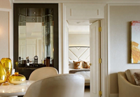 Ensemble de meubles de chambre d'hôtel 5 étoiles moderne sur mesure SHIYI, mobilier de luxe pour hôtellerie, chambre d'hôtes, villa, console TV en bois, fauteuil