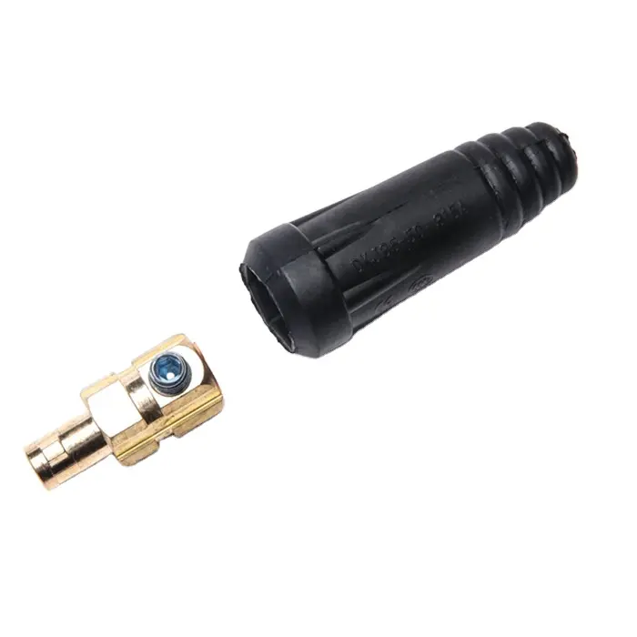 Euro Style Cable Connector Plug DKJ35-50 For Welding Machine