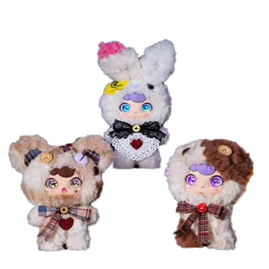 Caja Sorpresa Oficial <span class=keywords><strong>ZAZA</strong></span> BB Patch Town Frozen Series - Figura Híbrida de PVC y Peluche, Set Completo de 8 Piezas, Caja Misteriosa, Stock al por Mayor - Product Image 1