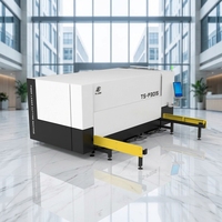 Machine de découpe laser à table unique 3015 2000W 3000W 6000W, découpeuse laser à plateforme unique avec système de dépoussiérage intégré