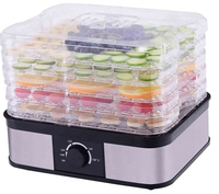 Huishoudelijke Voedsel Thuis Dehydrator Voor Voedsel Fruit Droger Kleine Apparaten En Schokkerige Machine Voor Vlees Rundvlees Fruit Groente En Kruiden