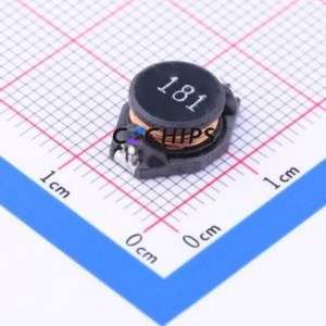 ASPI-0804T-181M-T ตัวเหนี่ยวนำไฟฟ้าแบบ SMD, 9.5x13.5 มม. ( ค่าความเหนี่ยวนำ: 180uH ) ( ความแม่นยำ: 20% กระแสไฟฟ้าที่กำหนด: 1A ) - Product Image 1