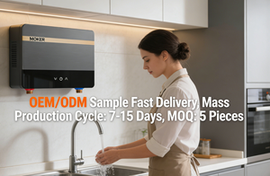 Chauffe-eau électrique à brancher avec installation facile, adapté à la <span class=keywords><strong>location</strong></span>, utilisation domestique, hôtel, affichage LED, 220V, 3000-3999W - Product Image 4