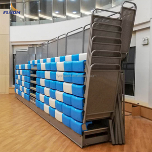 Gradas retráctiles resistentes del gimnasio Tribune plegable para el gimnasio de la escuela - Product Image 4
