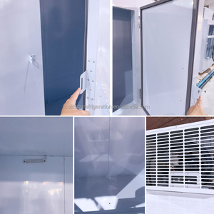 COLDSTAR ICE-630 Door Ice Storage Merchandiser Bags Ice <b>Freezer</b> Cabinet Single Glass Wheel Stainless Steel Leg Digital Control - Product Image 5