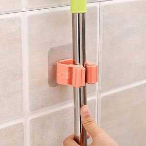 Support mural auto-adhésif pour balai et serpillière, organisateur d'outils pour cuisine et <span class=keywords><strong>jardin</strong></span> - Product Image 3