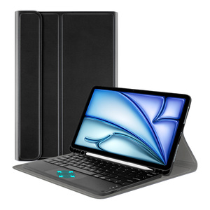 Tùy Chỉnh Mỏng Bàn Phím Không Dây Trường Hợp Đối Với iPad Không Khí 11 2024 2025 Với Touchpad Bàn Phím Bìa Với Bút Chì Chủ Nhà Máy Bán Sỉ - Product Image 1