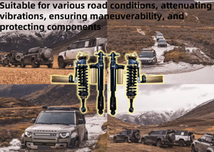 Kit d'amortisseurs à azote de haute qualité pour conduite tout-terrain, 1,5 à 2,5 pouces de hauteur, compatible avec Porsche Cayenne - Product Image 5