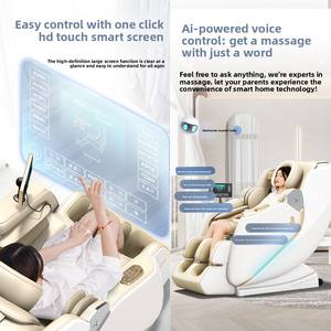 Fauteuil de <span class=keywords><strong>massage</strong></span> RENOVACARE 8D en pierre de jade, <span class=keywords><strong>massage</strong></span> complet du corps, airbag, rouleau pour les pieds, coussin, gravité zéro, chauffage du dos et des jambes, soins de santé, voix IA - Product Image 5