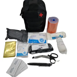 Kit de primeros auxilios táctico, suministros de primeros auxilios de emergencia, paquete médico táctico de supervivencia, bolsa profesional para trauma, IFAK