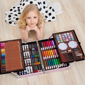 145 Pcs Super Mega Art Set penna ad acquerello atossica cancelleria per l'apprendimento creativo Set da disegno artistico regalo per scuola per bambini EN71 - Product Image 2