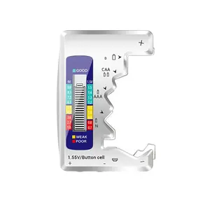 Nuovo Tester per batterie digitali Display LCD AA/AAA/9V/1.5V batteria a bottone capacità di controllo rilevatore strumento diagnostico di capacità