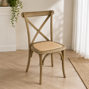 Modern Resin Crossback Industrial <b>Chair</b>-<b>Stackable</b> <b>Dining</b> & Hotel Use Sturdy Design for Home Office and Outdoor - Product Image 1