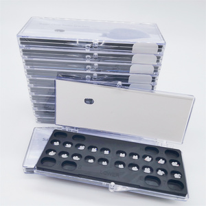 Ortodontico ceramico ortodontico supporto dentale con ganci 345 staffe per denti ortodontica staffe