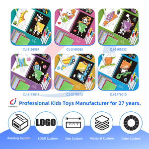 Kit Artistico per Bambini Chengji, Giocattoli Educativi con Fogli di Alluminio Colorati, Set per Pittura e Artigianato Fai-da-Te - Product Image 4