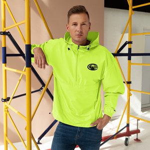 Giacca in Pelle con Cappuccio Ricamata For Champion - Stile College Impermeabile per la Primavera - Product Image 5