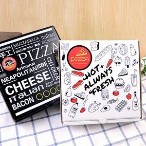 custom cheap low price 9inch 16inch pizza boxes with logo packaging for food Shower Boxes - Product Image 3
